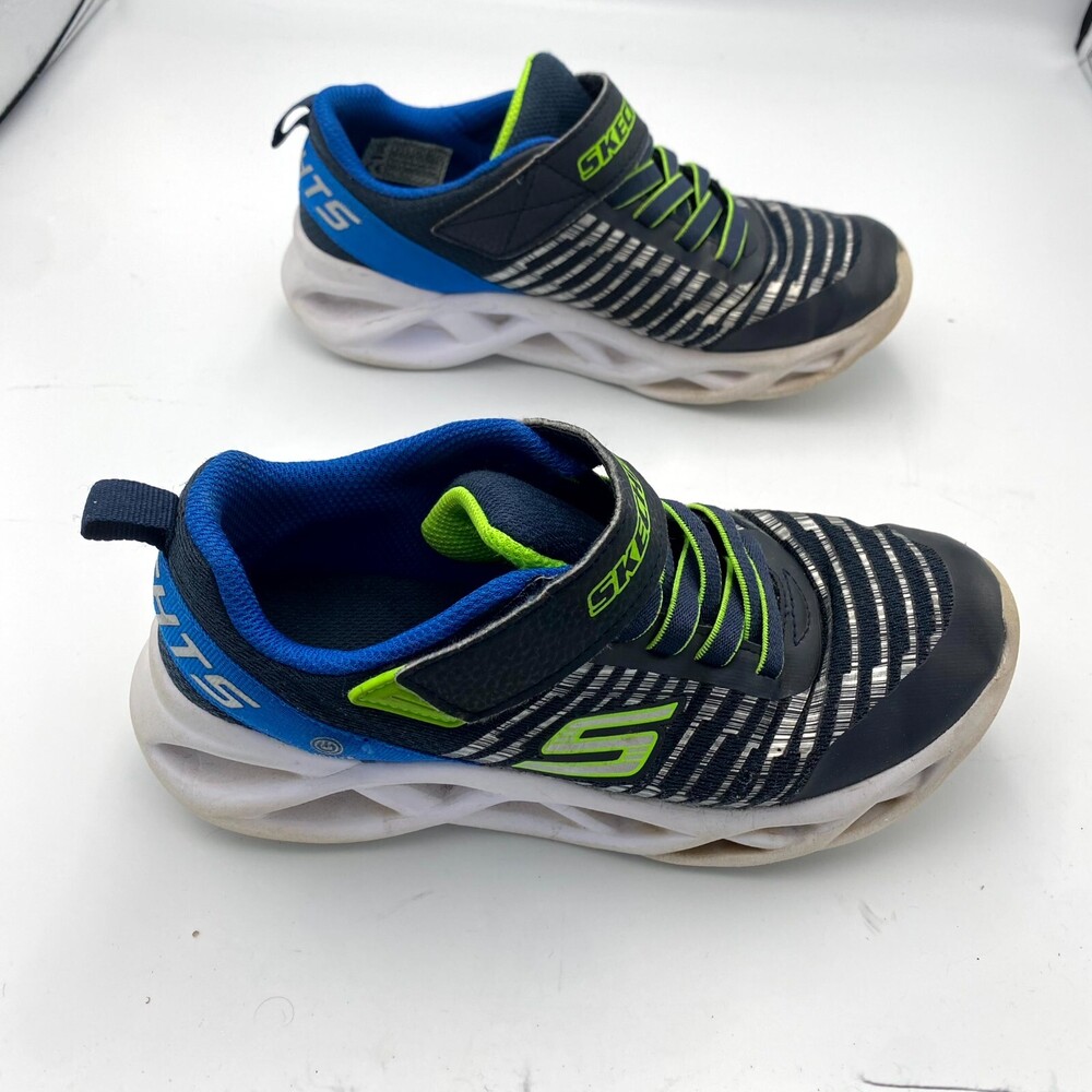 Skechers Twisty Brights 401650L-NVBL Kids US 3 Sneaker Multicolor Athletic Shoes